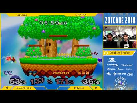 Zotcade '18- F12/Rad vs Kendo/C-stick - Doubles' Winners' Bracket