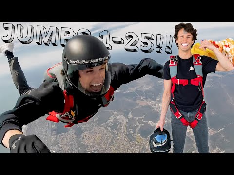 First Jump to Licensed Skydiver! My AFF Skydiving Progression