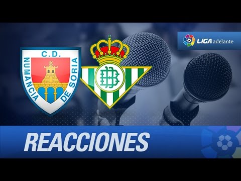 Rueda de prensa de Anquela tras el CD Numancia (1-1) Real Betis