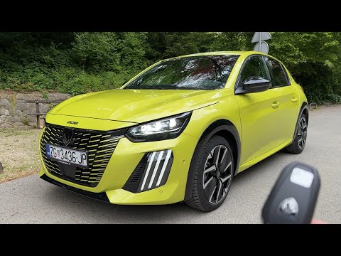 PEUGEOT 208 48V Hybrid (FACELIFT) - POV test drive in the CITY