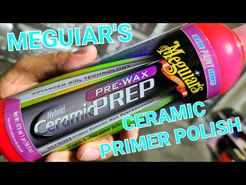 [NEW] Meguiar's Hybrid Ceramic Pre-Wax Prep - All-in-One SiO2 Primer Polish