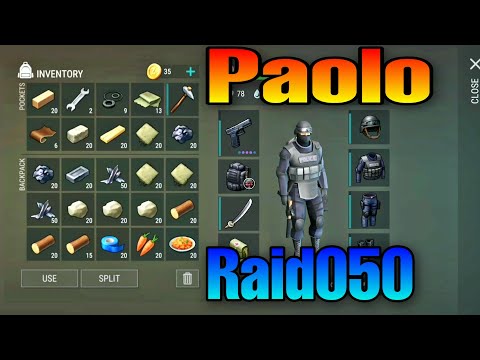 ldoe raid paolo #Raid050 (version 1.17.7) last day on earth: Survival
