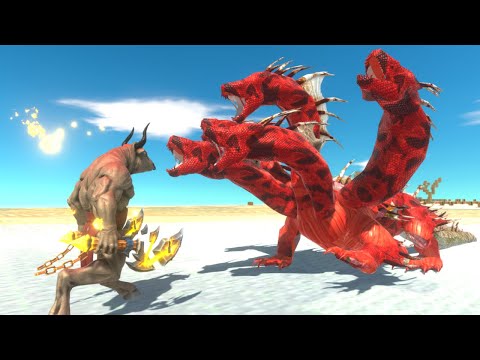 Dual Wielder Minotaur vs Every Fantasy, Infernal and Bug Units - Animal Revolt Battle Simulator