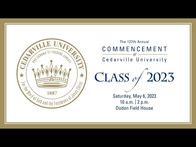 Thumbnail for video titled: 127th Annual Commencement | 2 p.m.