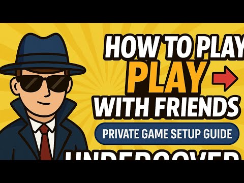 How to Play Undercover With Friends | Private Game Setup Guide Undercover - YouTube