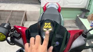 Winner X lắp trợ sáng Kenzo Kz40v3.2 tắt bật ra sao T23Shop Cần Thơ