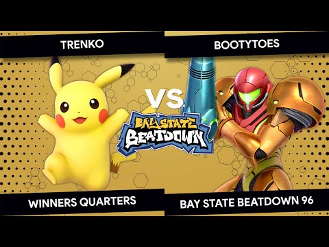 Bay State Beatdown 96 - Trenko (Pikachu) vs bootytoes (Samus) - Winners Quarters