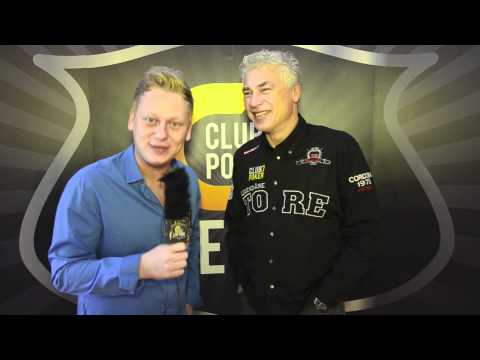 Jens Knossalla mit Toni Polster nach seinem ersten Pokerturnier