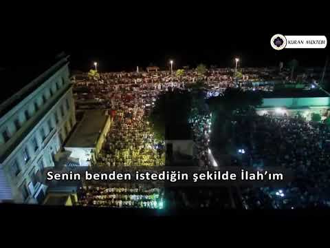 Allah a yakarış öyle muhteşem ki ağlamamak çok zor.. 😭