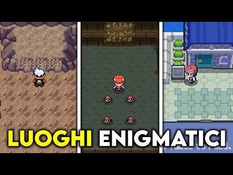 I LUOGHI PIÙ ENIGMATICI DELL'INTERA SAGA DEI VIDEOGIOCHI POKÉMON!