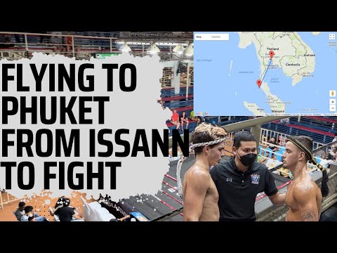 Flying to Phuket to fight at Bangla stadium!!! - Phuket vlog Part 1 (26/9/22)