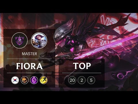Fiora Top vs Sylas - KR Master Patch 9.2