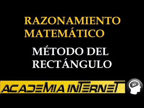 Método del Rectángulo, Falta y sobra.