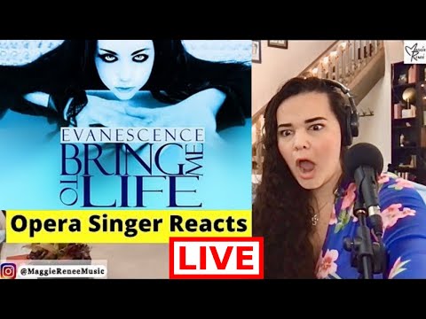 Opera Singer Reacts to Evanescence - Bring me to Life & Going Under | FIRST TIME LIVE! 🤘