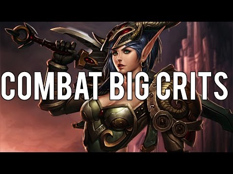 COMBAT ROGUE BIG CRITS GUIDE - (Combat Rogue PvP) Warlords of Draenor 6.2