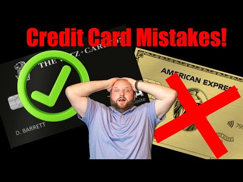 I Made The 15 WORST Credit Card Mistakes So You Don't Have To!
