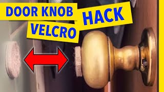 Door Knob HACK! 🛠How To Stop The Door From Closing