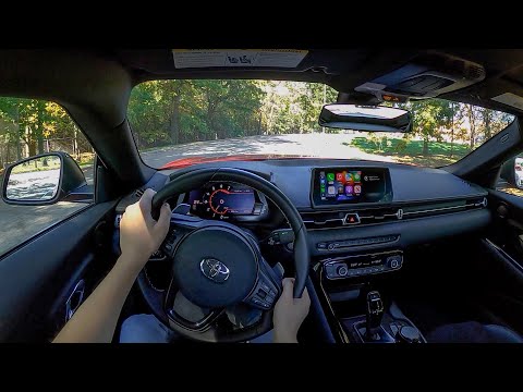 2021 Toyota GR Supra 2.0 - POV Test Drive (Binaural Audio)