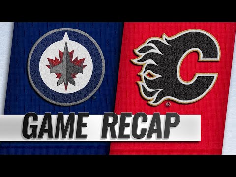 Flames score five in the 1st again, double up Jets