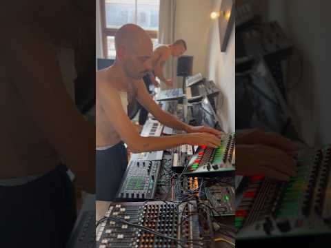 Reel of the day || #live #music #analog #trance #producer #hardtechno #techno #synth #mc909 #tr8