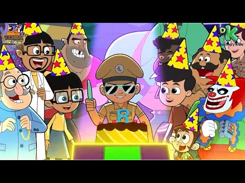 Little Singham ka Blockbuster Birthday | Cake Cutting | Discovery Kids