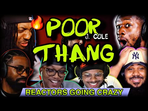 J. Cole - Poor Thang | REACTION COMPILATION