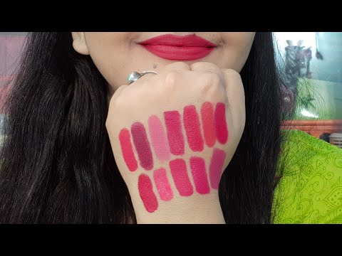 Top 10 my favourite pink lipstick for indian festivals for indian skintone | bridal pink lipstick Video