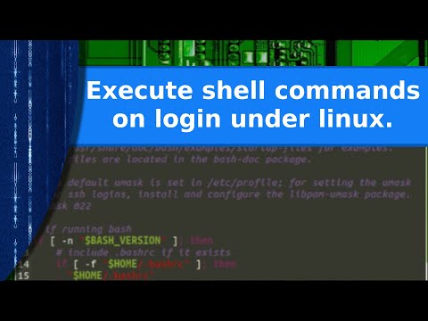 Ubuntu Linux tips - One way to execute shell commands automatically upon login.