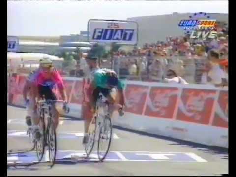 Tour De France Euro Sport 1994 Stage 7 Rennes-Futuroscope 259Km.