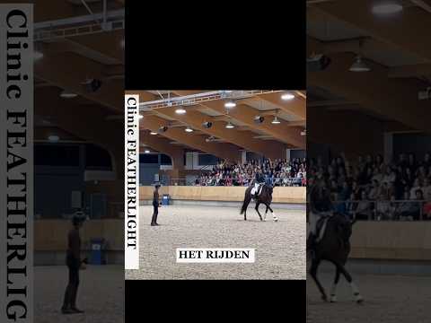 , title : 'Het rijden tijdens de Featherlight clinic.#horsemanship #trakehner #horse #lovemysubscribers #paard'