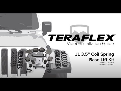 TeraFlex Install: JL 3.5\" Base Lift Kit