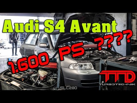 Schaffen wir die 1.600 PS auf dem Prüfstand??? Audi S4 Avant von TTD Turbotechnik