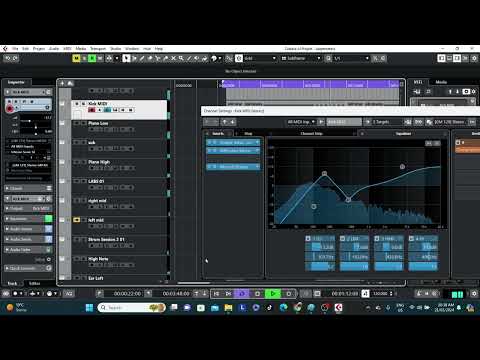Kick & Bass EQ mixing  low end technique. Home Studio.