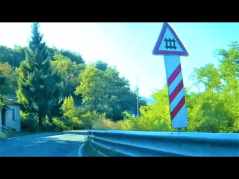 Passaggio a livello Località Isole dir. Acqui Terme (AL) #levelcrossing #bahnübergang