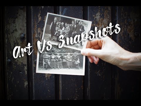 Snapshots vs Artistic Photography