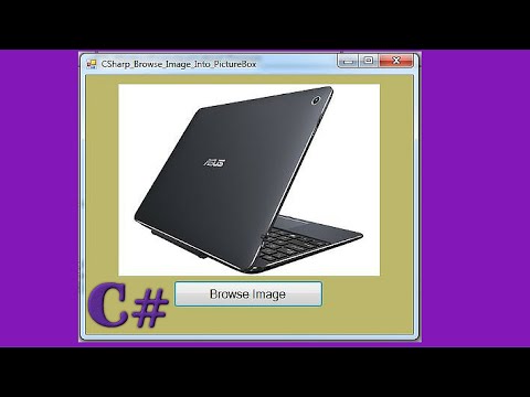 C# Tutorial - How To Browse Image Into PictureBox Using C# [ With Source Code ] Video