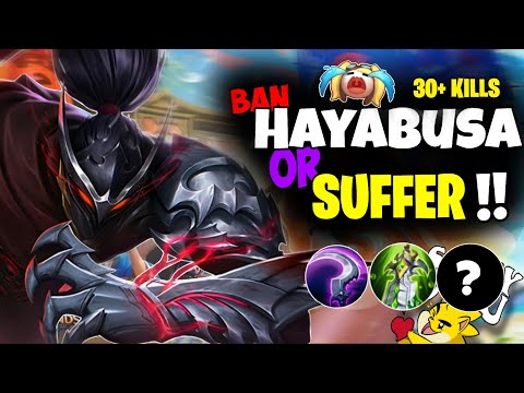 Hayabusa Domination: 30+ Kills Gameplay | MLBB Assassin Masterclass
