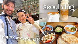 ☁️ Korea Diaries, Ep. 3 | Cute Cafes, Gyeongbokgung, My Family History, & Namsan Tower | Seoul Vlog