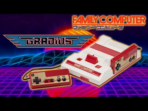 #198 Famicom Time!...Gradius: A great shmup classic!...and also a rather difficult one [NES / Fmc]