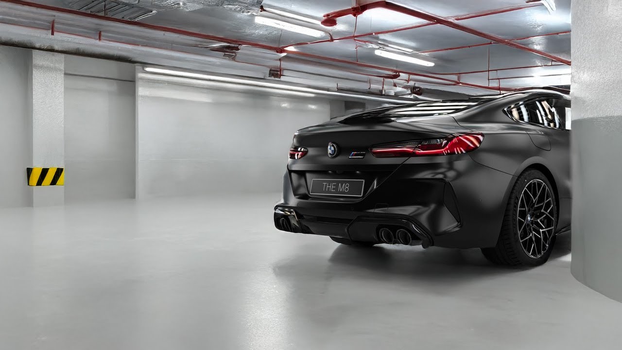 BMW M8   Downpipe 300 cellules + catback Titane