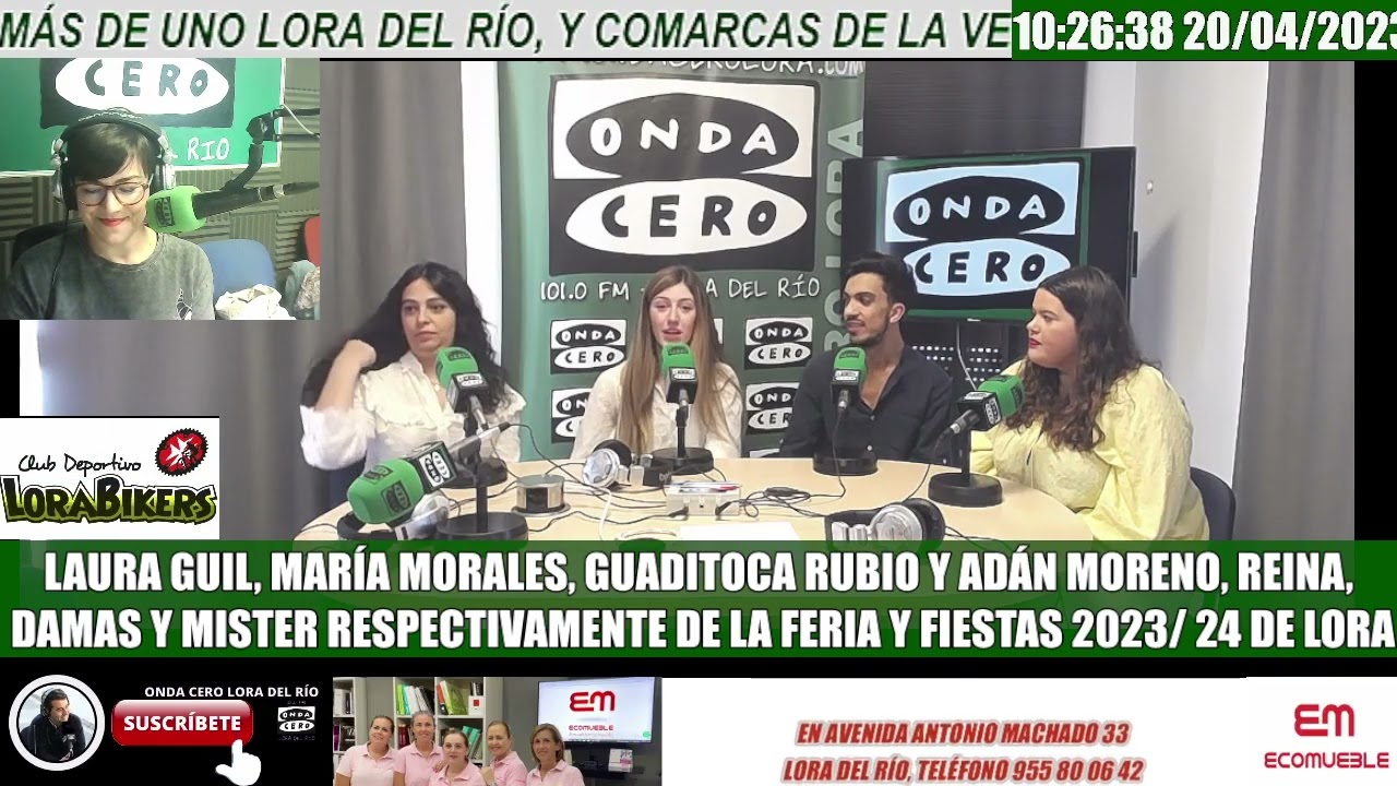 Entrevista Onda Cero - Reina, Míster y Damas 2023/24
