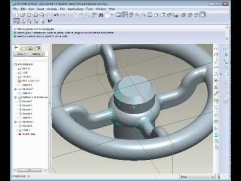 E4 Pro/Engineer Wildfire 4 - Basic Modeling 4