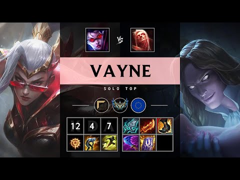 Vayne Top vs Vladimir - EUW Challenger Patch 25.13