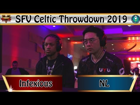 SFV Celtic Throwdown 2019 - pools to TOP 8｜UYU NL (Akuma) VS CYG BST Infexious (Zeku)
