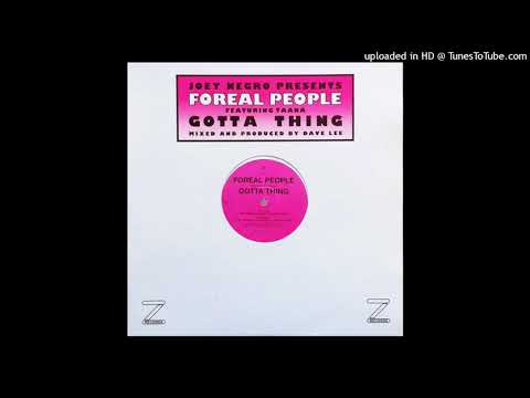 Foreal People Featuring Taana | Gotta Thing (Rodox Dub)