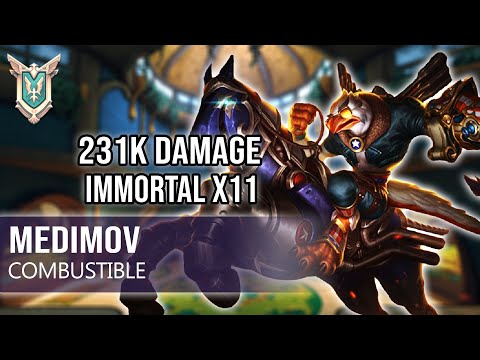MeDimov Drogoz 231K Damage | Master | COMBUSTIBLE | Immortal X11 | Paladins Competitive Gameplay