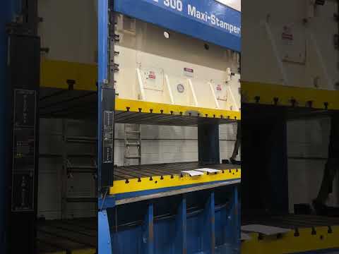 300 Ton Heim Maxi Stamper Straight Side Double Crank Press