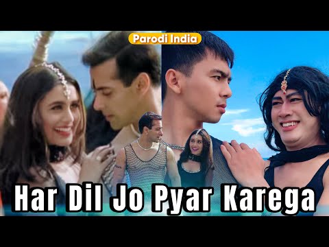 Har Dil Jo Pyar Karega || Parodi India Comedy || Salman Khan - Rani Mukerjee - By U Production