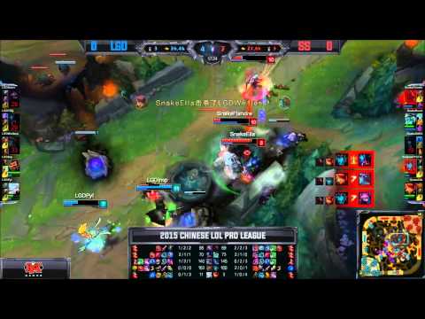 LGD vs SS, Game 1   LPL Spring 2015 W8D2   LGD Gaming vs Team Snake VOD