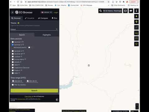 Sentinel2 Satellite Imagery (for snow cover)